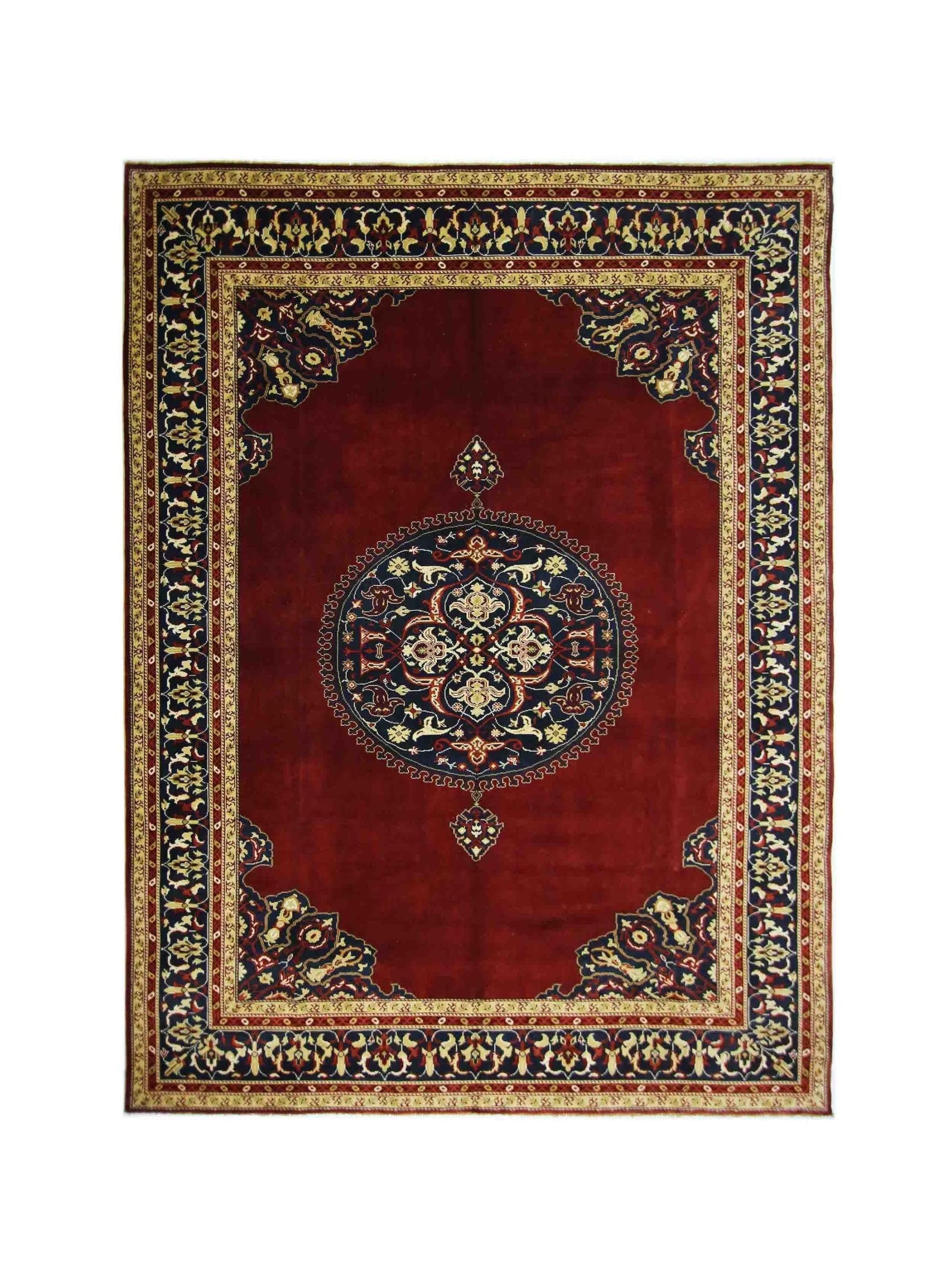 Vintage Turkish Kayseri Rug