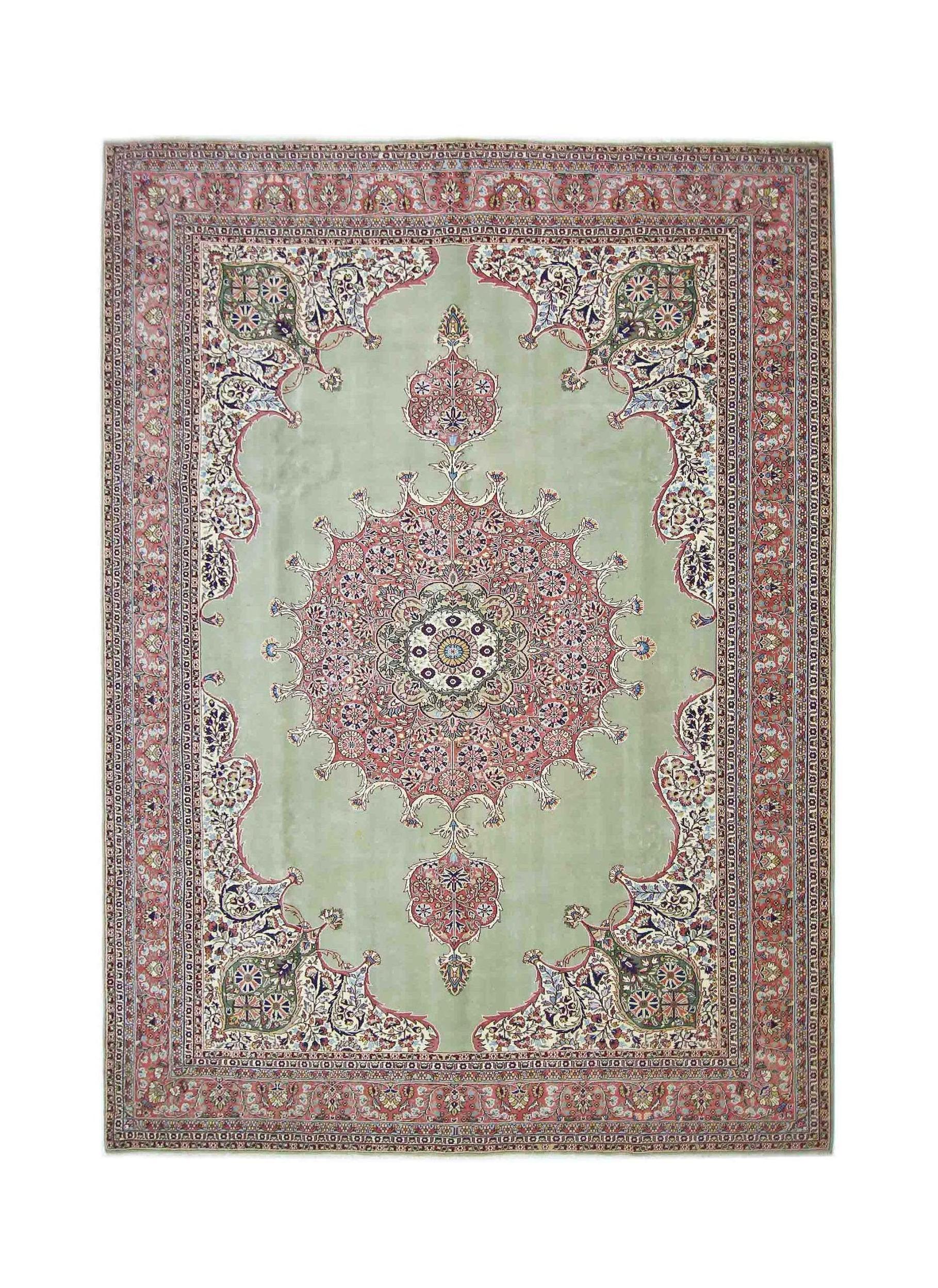 Vintage Turkish Kayseri Rug