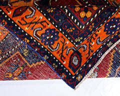 Handmade Vintage Turkish Rug | 186 x 97 cm | 6'1" x 3'2" - Najaf Rugs & Textile