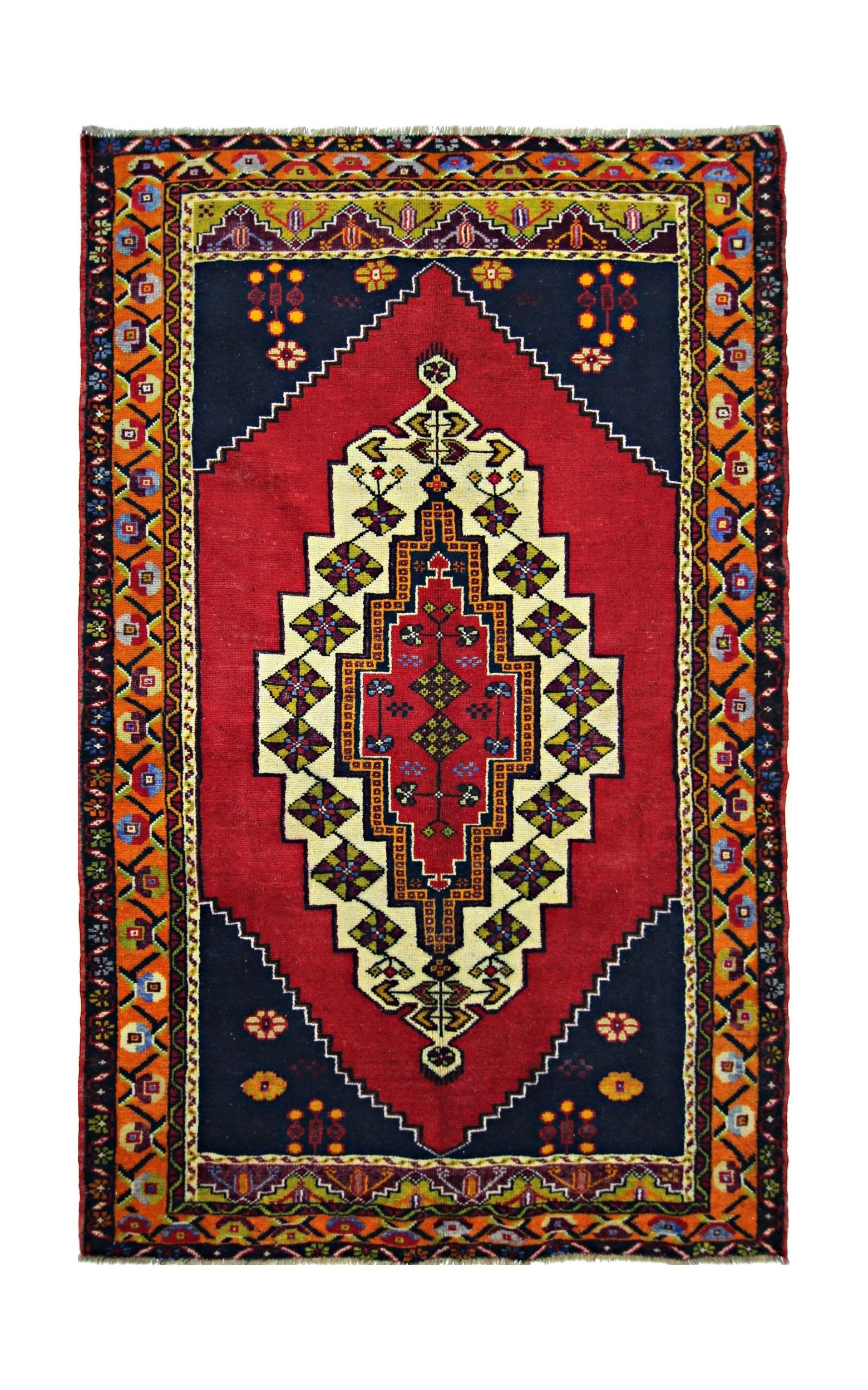 Vintage Turkish Taspinar Rug