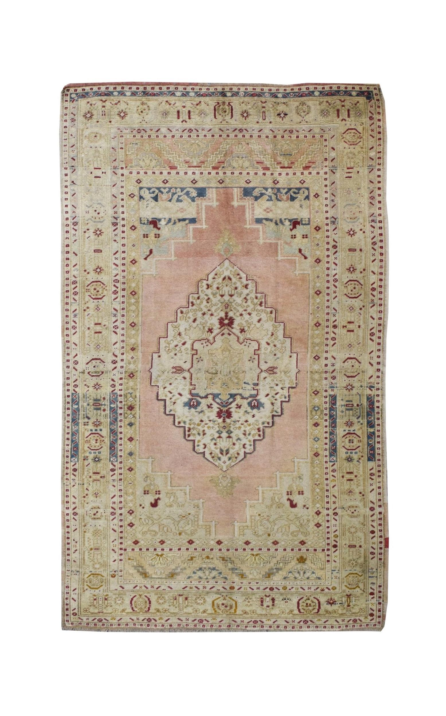 Vintage Turkish Taspinar Rug
