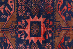 Handmade Vintage Turkish Yagcibedir Rug | 189 x 124 cm | 6'3" x 4'1" - Najaf Rugs & Textile