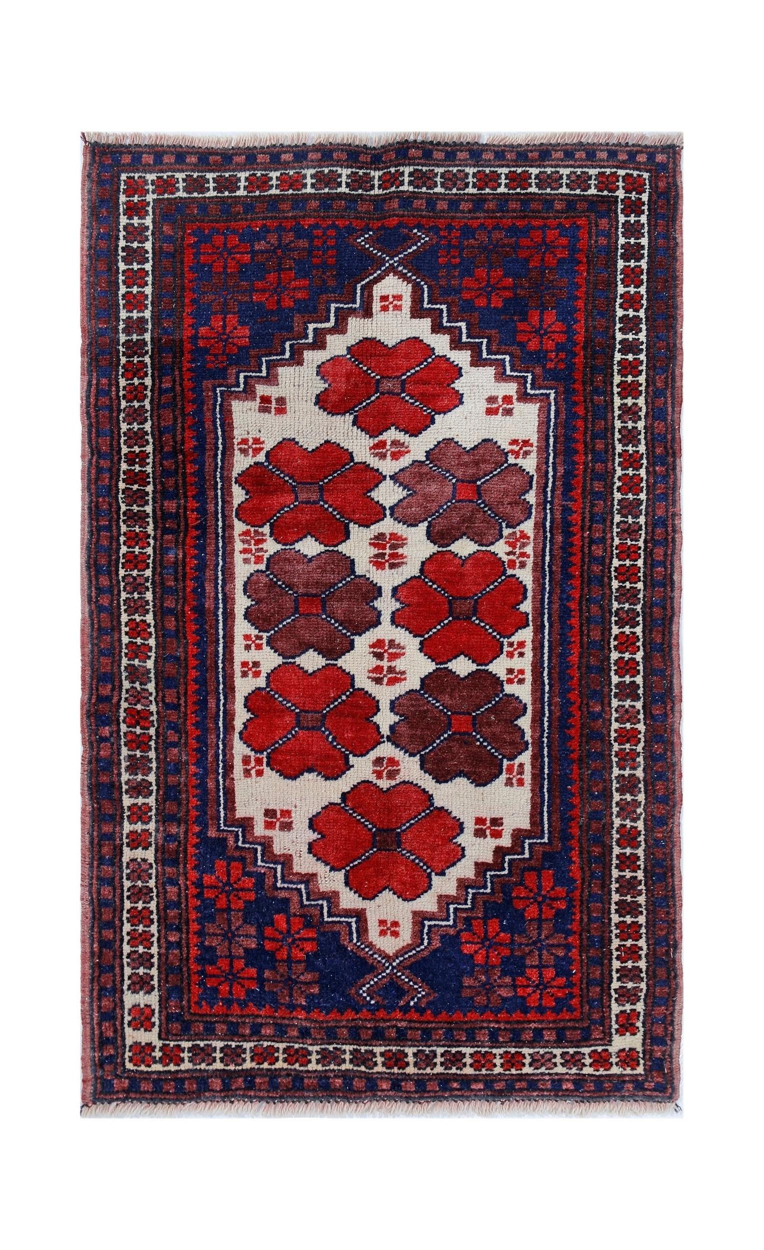 Vintage Turkish Yagcibedir Rug
