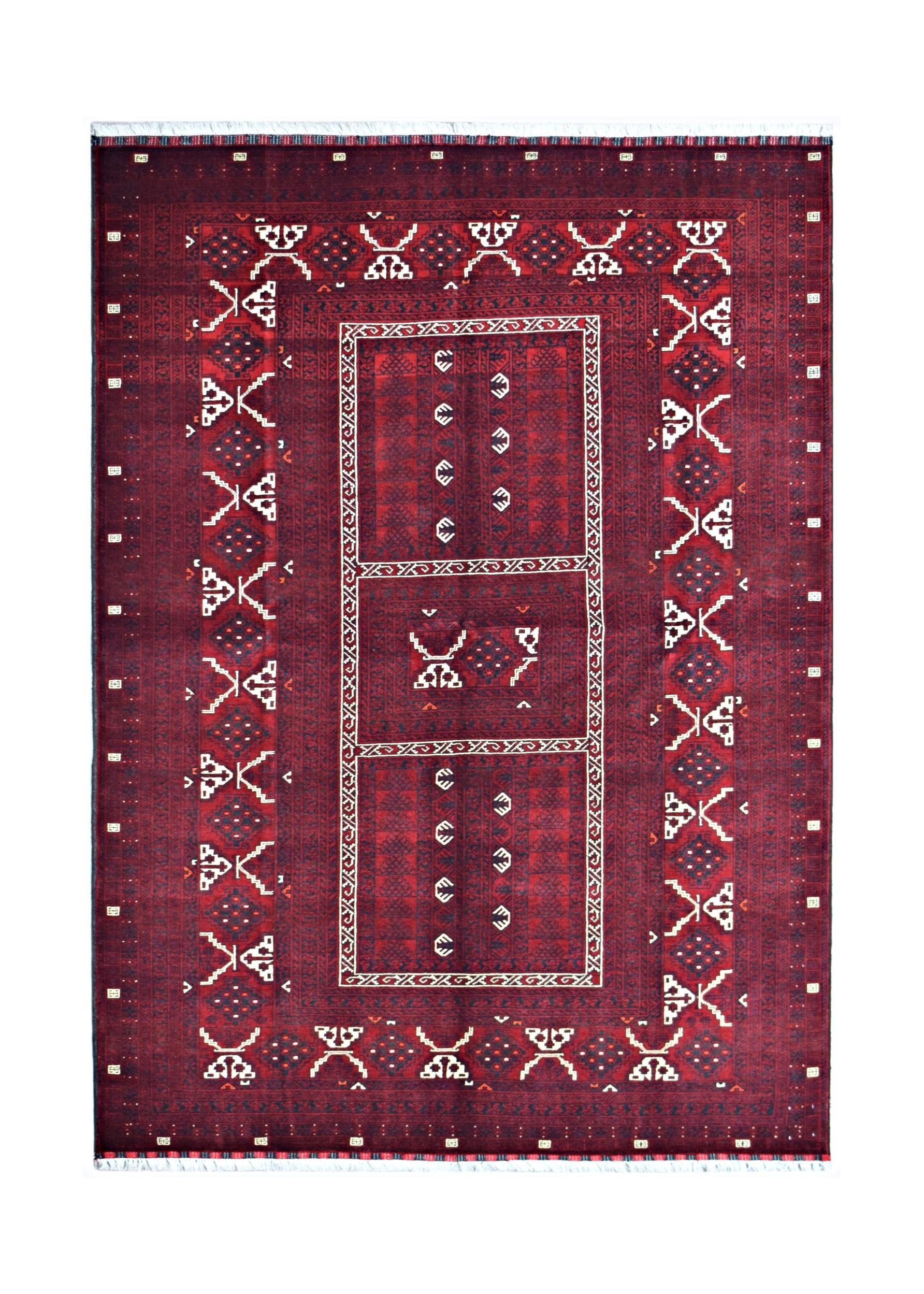 Vintage Turkmen Engsi Rug