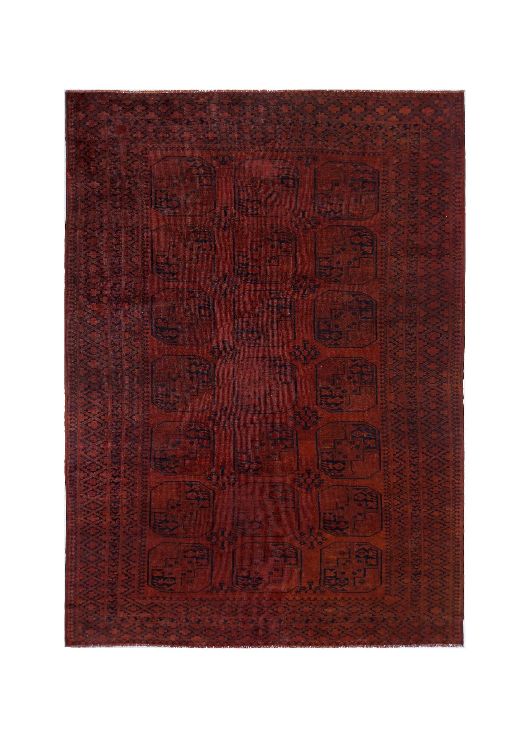 Vintage Turkmen Ersari Rug