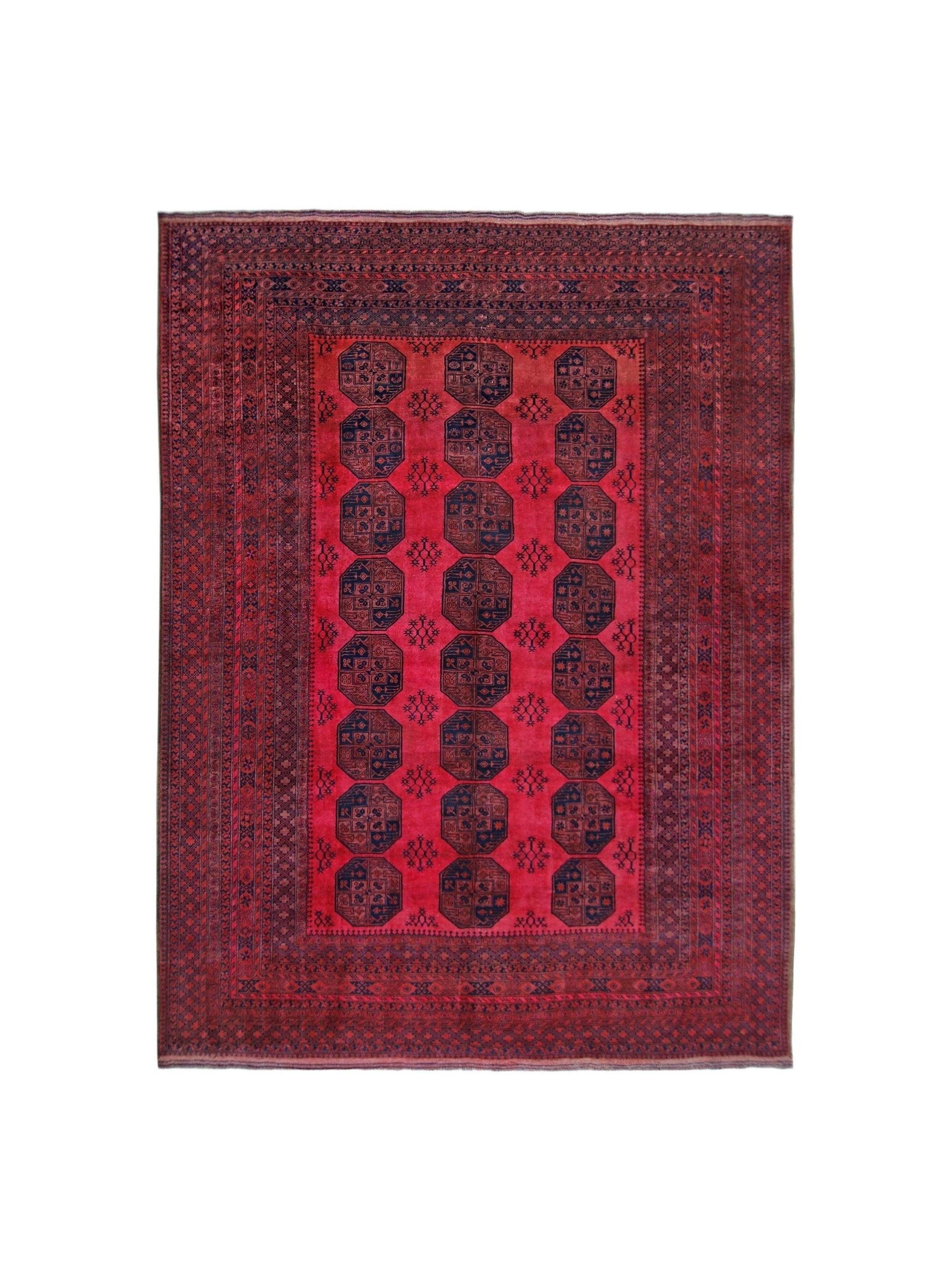 Vintage Turkmen Ersari Rug