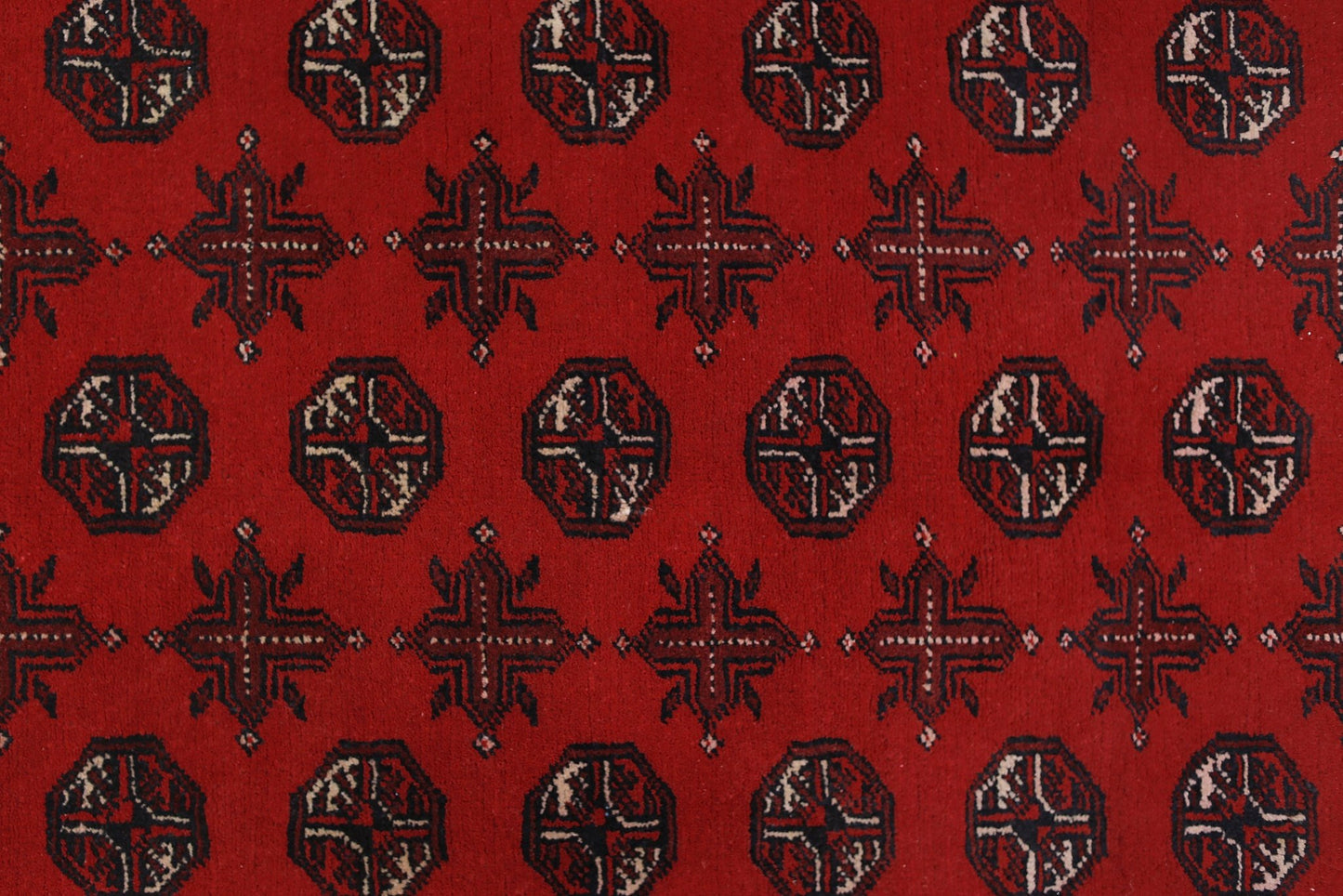 Handmade Afghan Turkmen Rug | 135 x 103 cm | 4'5" x 3'5" - Najaf Rugs & Textile