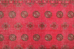 Handmade Vintage Afghan Turkmen Rug | 188 x 102 cm | 6'2" x 3'4" - Najaf Rugs & Textile