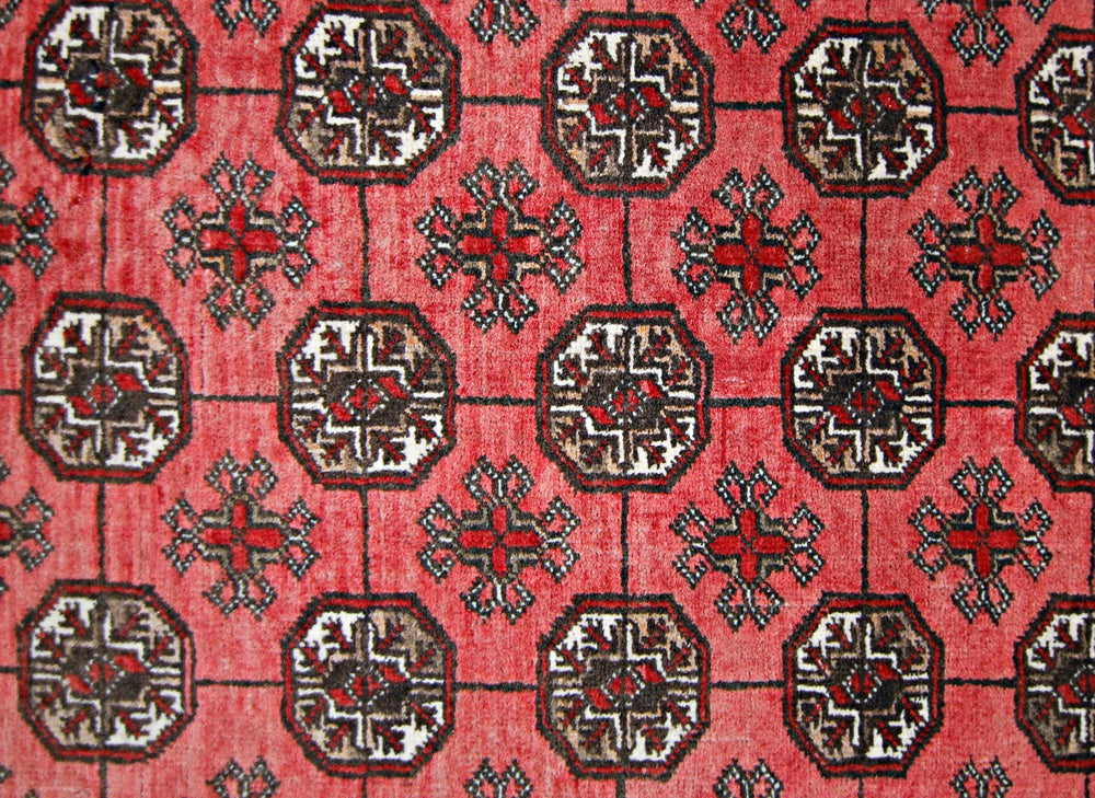Vintage Turkmen Mauri Rug