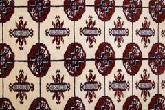 Handmade Vintage Princess Bokhara Rug | 141 x 95 cm | 4'8" x 3'1" - Najaf Rugs & Textile
