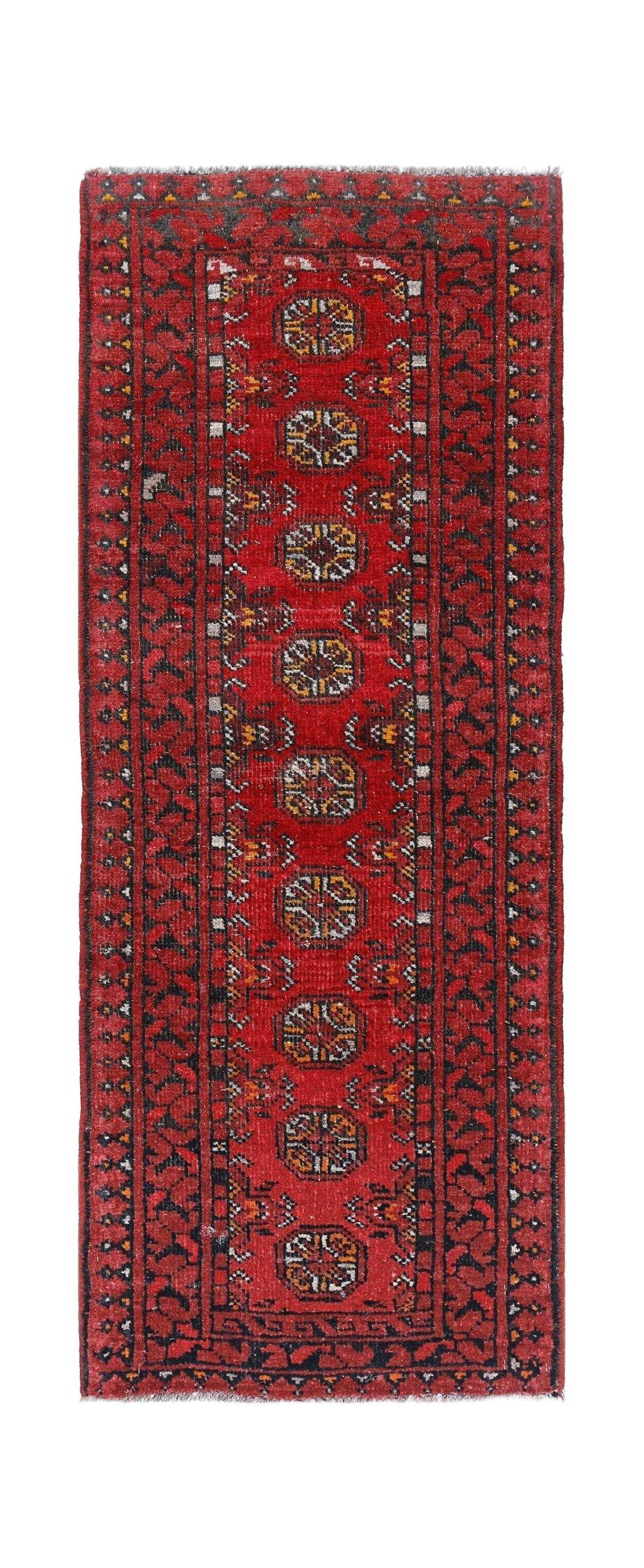 Vintage Turkmen Tekke Runner