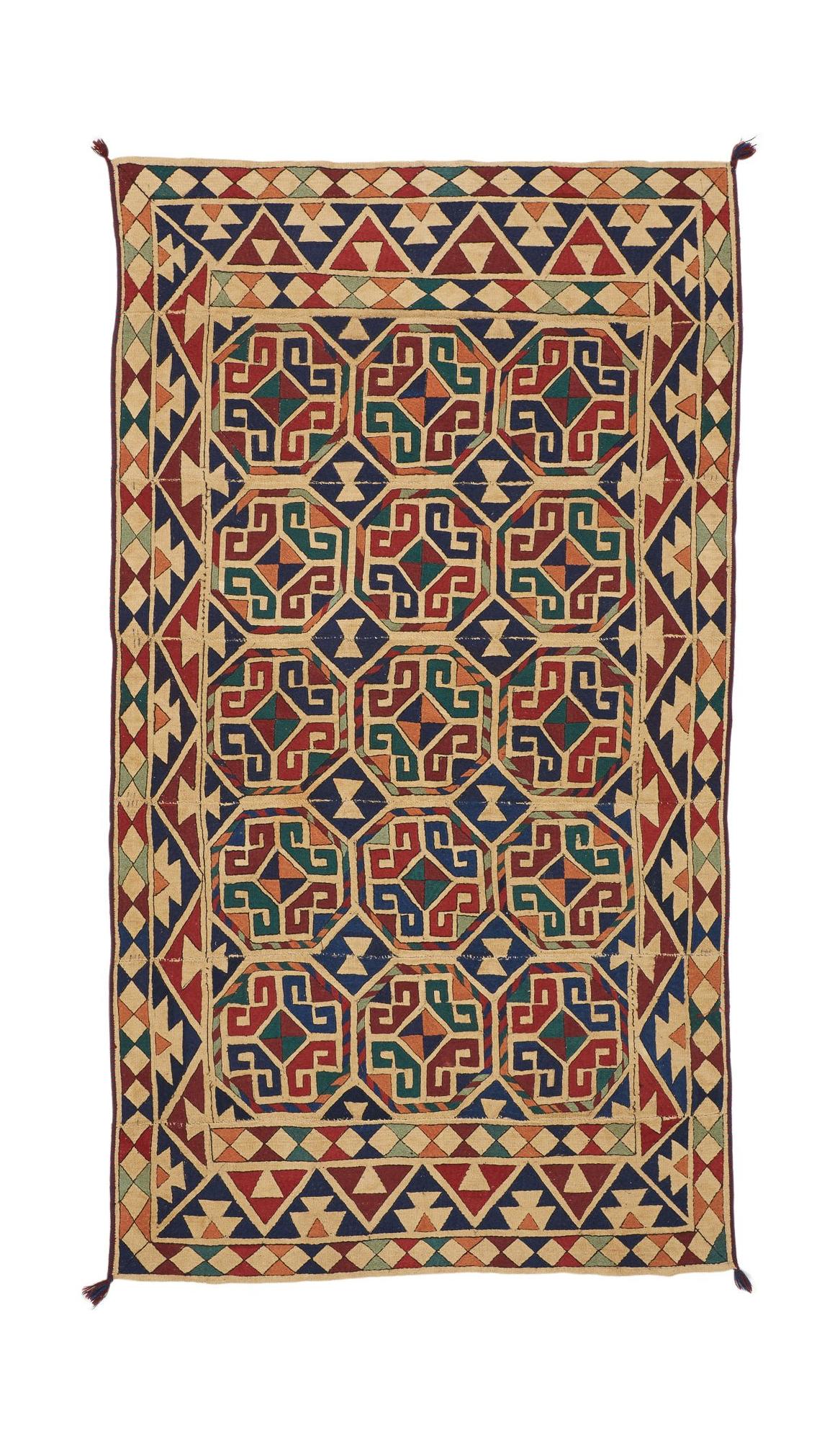 Vintage Uzbek Kilim