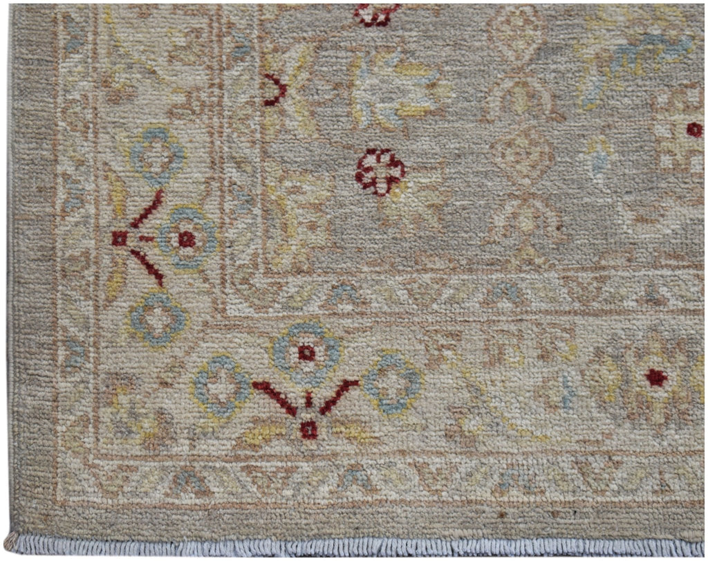 Handknotted Afghan Chobi Hallway Runner | 354 x 74 cm | 11'7" x 2'5" - Najaf Rugs & Textile