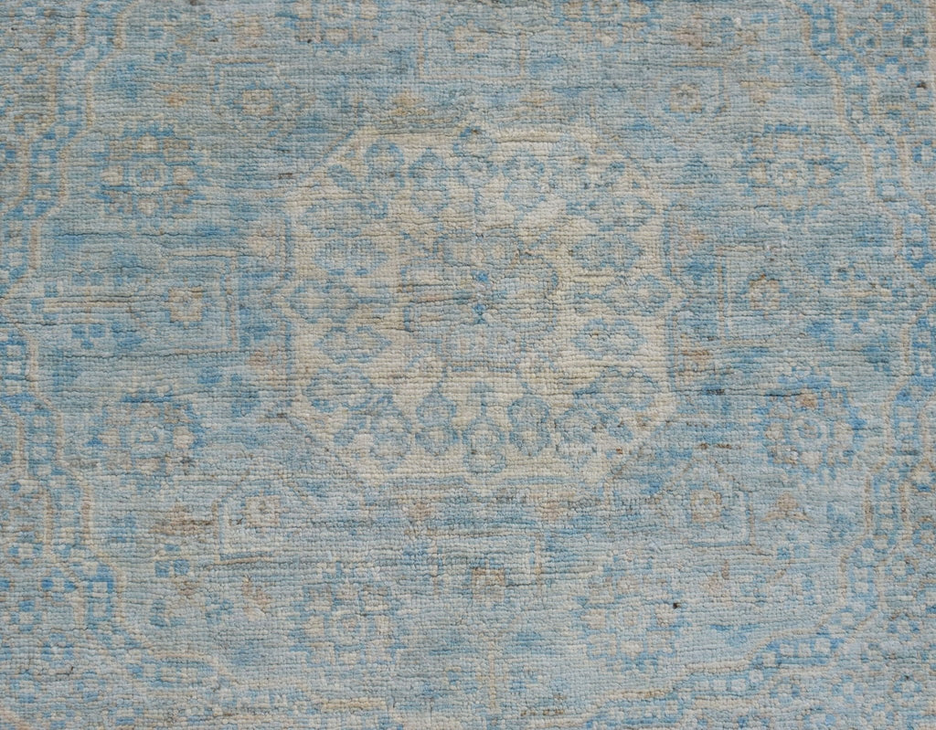 Handknotted Transitional Mamluk Hallway Runner | 350 x 84 cm | 11'6" x 2'9" - Najaf Rugs & Textile