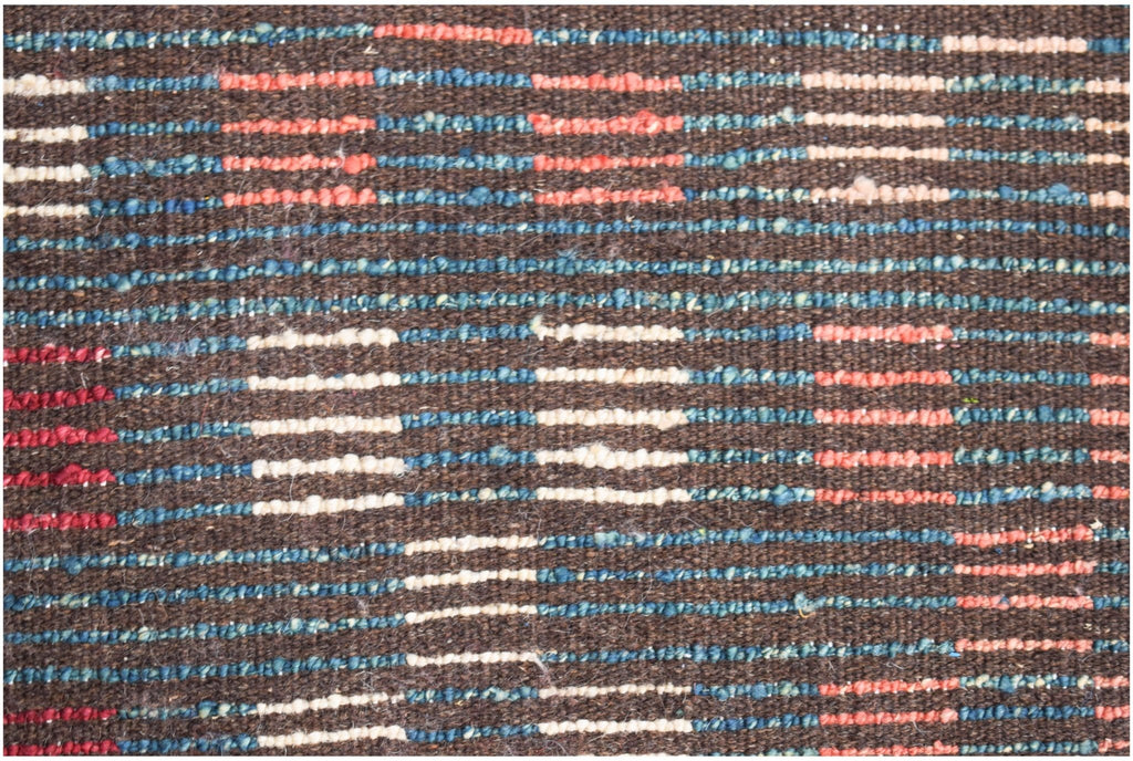 Handknotted Tribal Afghan Berber Rug | 201 x 149 cm | 6'7" x 4'11" - Najaf Rugs & Textile