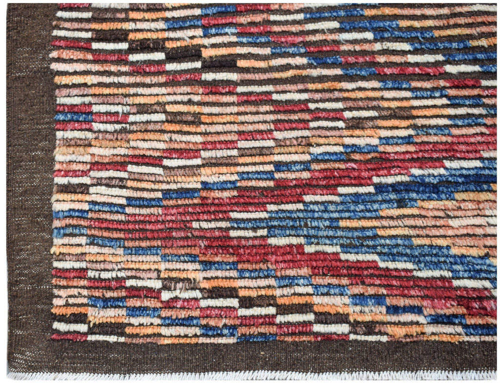 Handknotted Tribal Afghan Berber Rug | 270 x 172 cm | 8'10" x 5'8" - Najaf Rugs & Textile