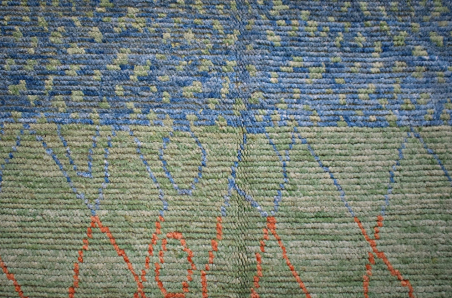 Handknotted Tribal Afghan Berber Rug | 306 x 252 cm | 10'1" x 8'3" - Najaf Rugs & Textile