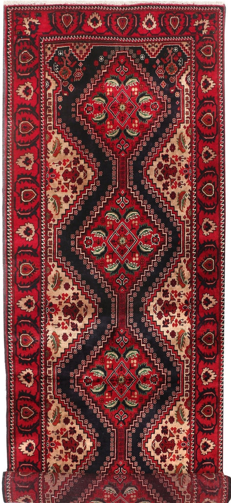 Handmade Afghan Biljik Hallway Runner | 283 x 80 cm | 9'2" x 2'6" - Najaf Rugs & Textile
