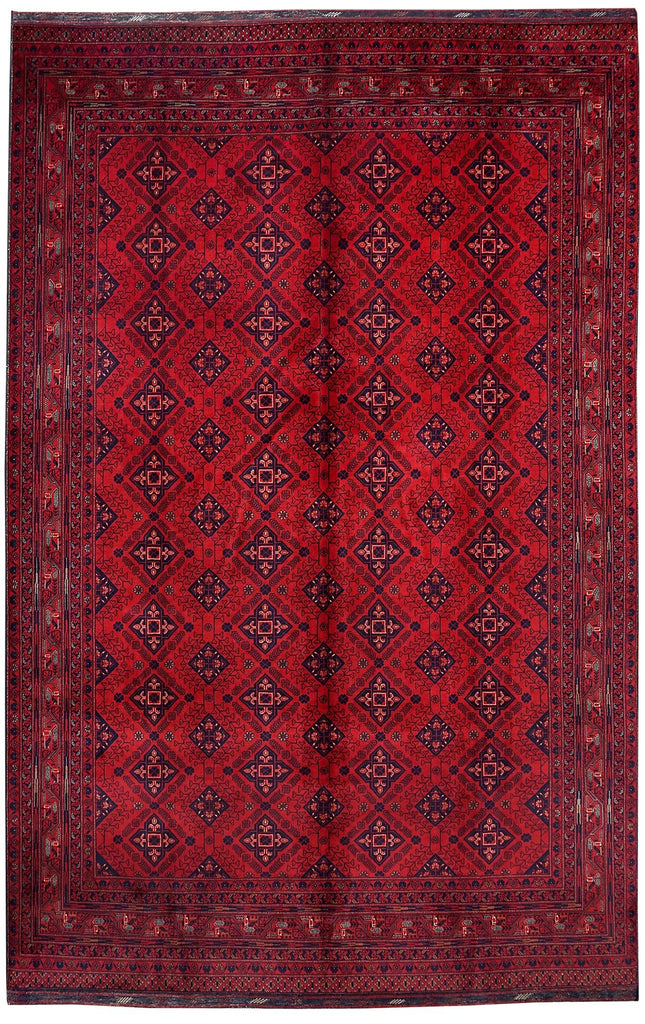 Handmade Afghan Biljik Rug | 294 x 201 cm | 9'6" x 6'5" - Najaf Rugs & Textile