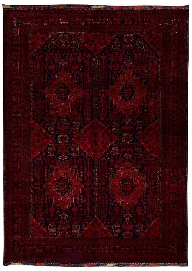 Handmade Afghan Biljik Rug | 294 x 206 cm | 9'6" x 6'7" - Najaf Rugs & Textile
