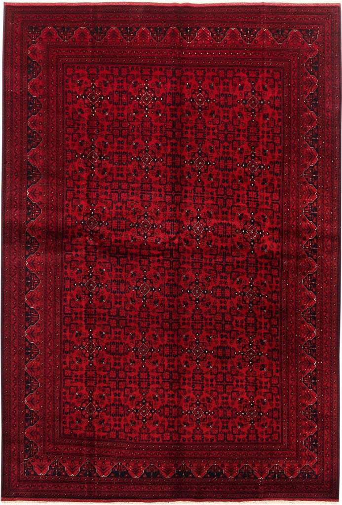 Handmade Afghan Biljik Rug | 297 x 200 cm | 9'7" x 6'5" - Najaf Rugs & Textile