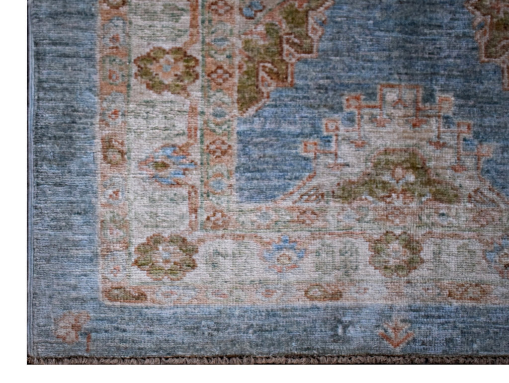 Handmade Afghan Chobi Hallway Runner | 240 x 80 cm | 7'11" x 2'8" - Najaf Rugs & Textile