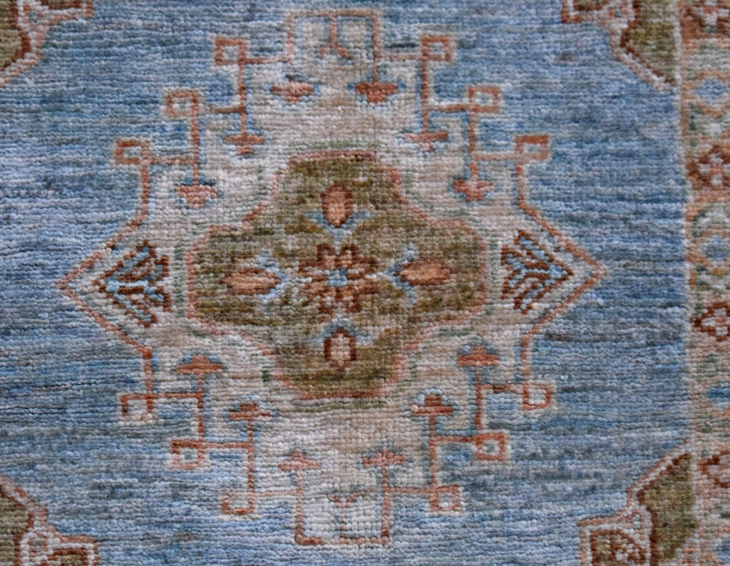Handmade Afghan Chobi Hallway Runner | 240 x 80 cm | 7'11" x 2'8" - Najaf Rugs & Textile