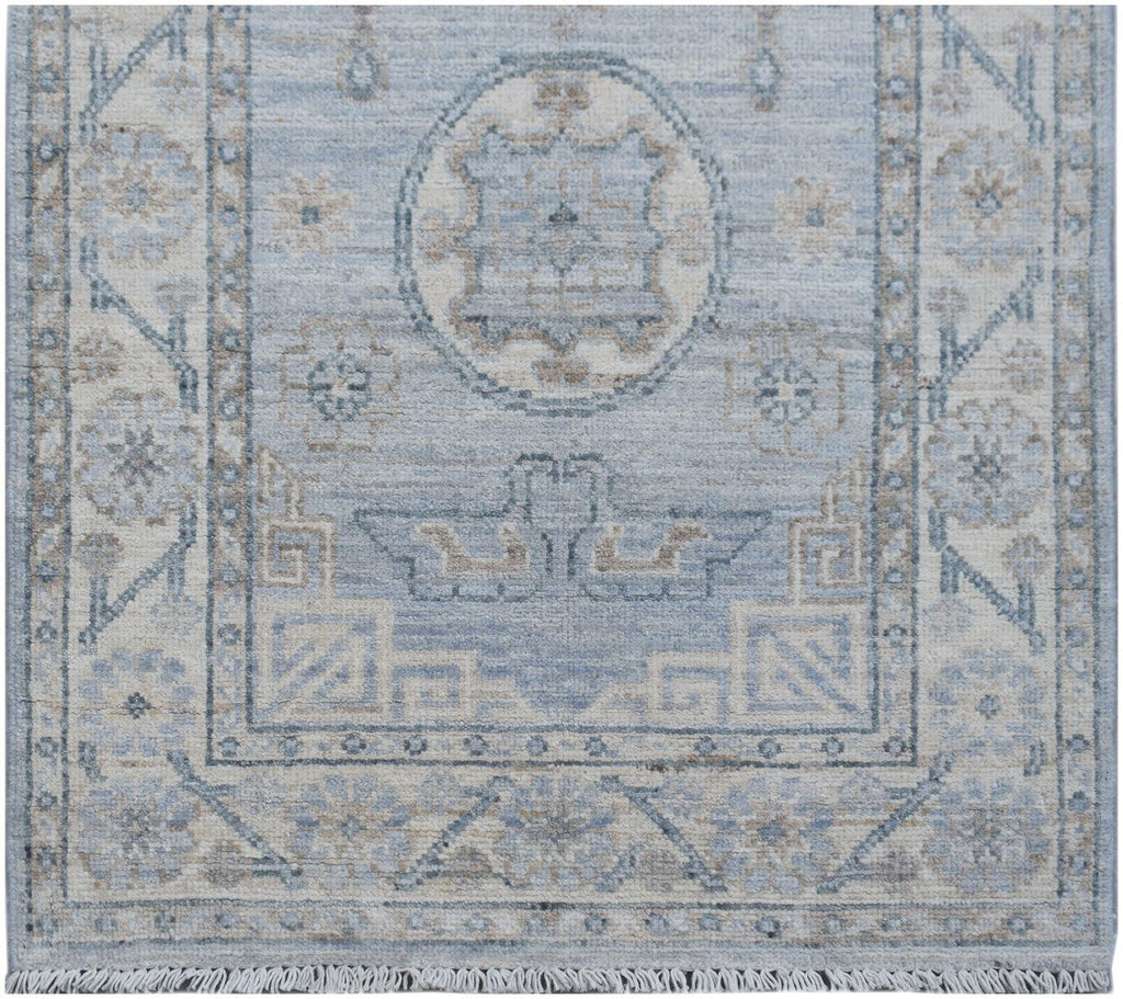 Handmade Afghan Chobi Hallway Runner | 388 x 76 cm | 12'9" x 2'6" - Najaf Rugs & Textile