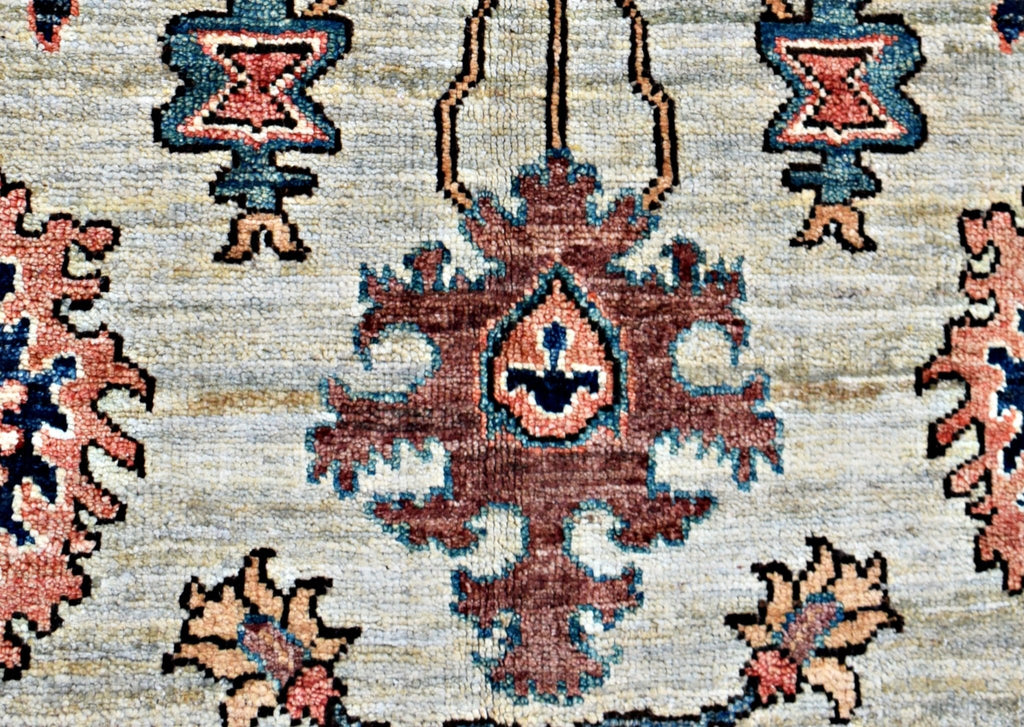 Handmade Afghan Chobi Hallway Runner | 475 x 97 cm | 15'7" x 3'2" - Najaf Rugs & Textile
