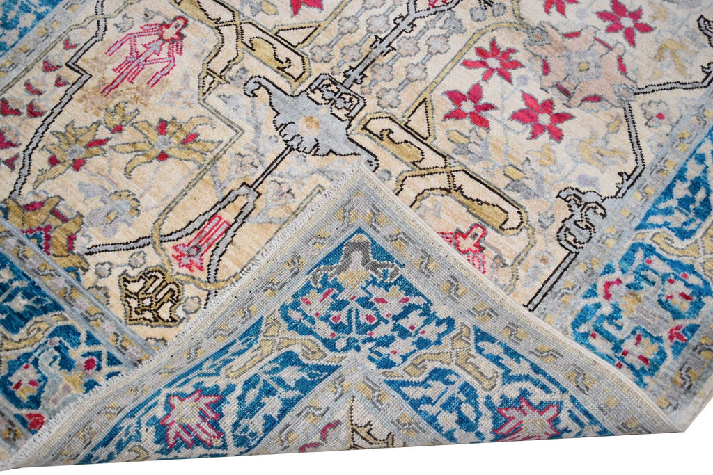 Handmade Afghan Chobi Rug | 183 x 131 cm | 6' x 4'2" - Najaf Rugs & Textile
