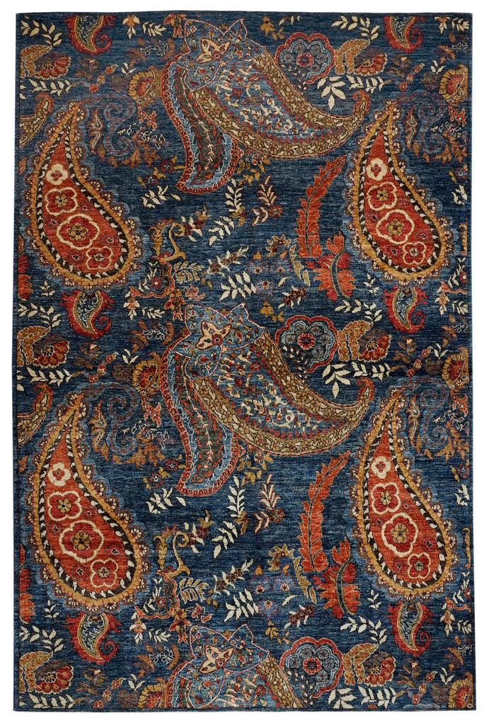 Handmade Afghan Chobi Rug | 293 x 203 cm - Najaf Rugs & Textile