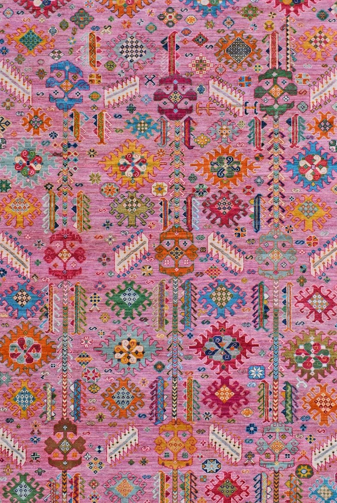 Handmade Afghan Chobi Rug | 324 x 238 cm | 10'6" x 7'8" - Najaf Rugs & Textile