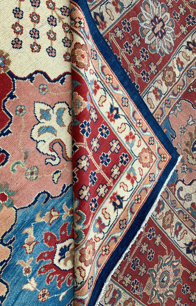 Handmade Afghan Chobi Rug | 457 x 368 cm | 15' x 12'1" - Najaf Rugs & Textile
