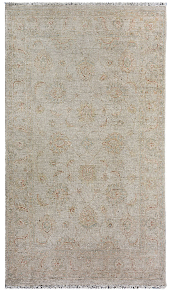 Handmade Afghan Chobi Rug | Bamyan Collection | 178 x 118 cm | 5'10" x 3'10" - Najaf Rugs & Textile