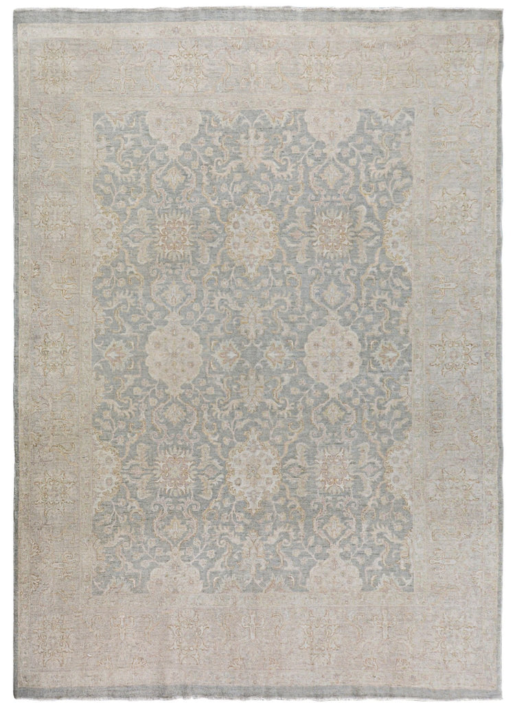 Handmade Afghan Chobi Rug | Bamyan Collection | 300 x 241 cm | 9'10" x 7'11" - Najaf Rugs & Textile