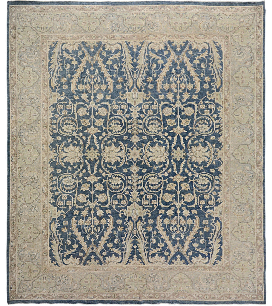 Handmade Afghan Chobi Rug | Bamyan Collection | 325 x 249 cm | 10'8" x 8'2" - Najaf Rugs & Textile