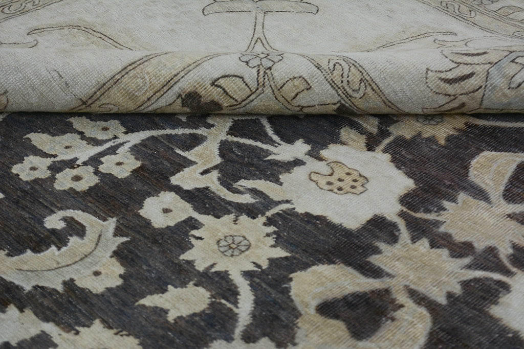 Handmade Afghan Chobi Rug | Bamyan Collection | 370 x 257 cm | 12'2" x 8'6" - Najaf Rugs & Textile