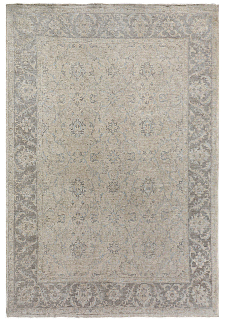 Handmade Afghan Chobi Rug | Bamyan Collection | 382 x 269 cm | 12'7" x 8'10" - Najaf Rugs & Textile