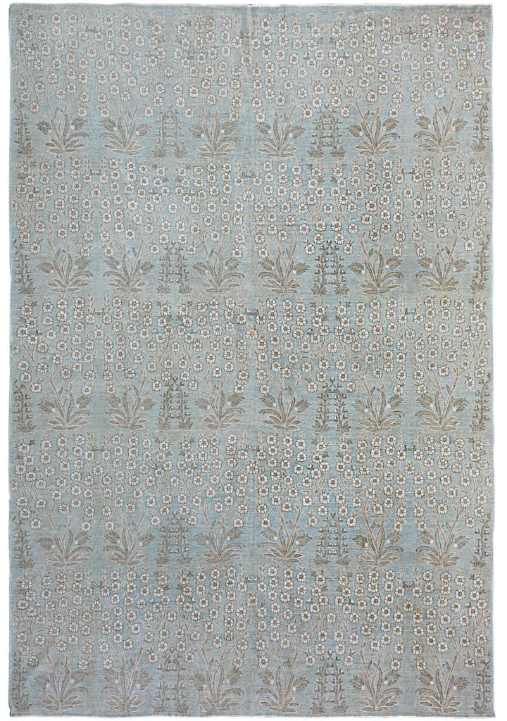 Handmade Afghan Chobi Rug | Bamyan Collection | 416 x 307 cm | 13'8" x 10'1 - Najaf Rugs & Textile