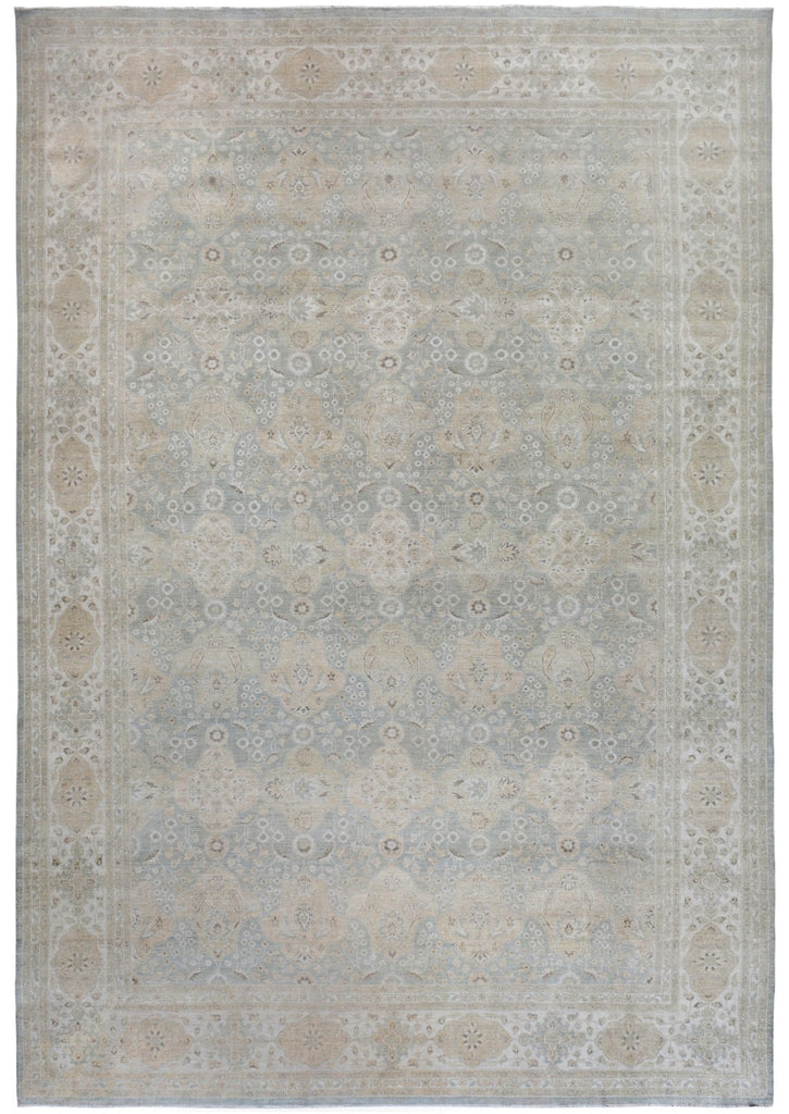 Handmade Afghan Chobi Rug | Bamyan Collection | 550 x 376 cm | 18'1" x 12'4" - Najaf Rugs & Textile
