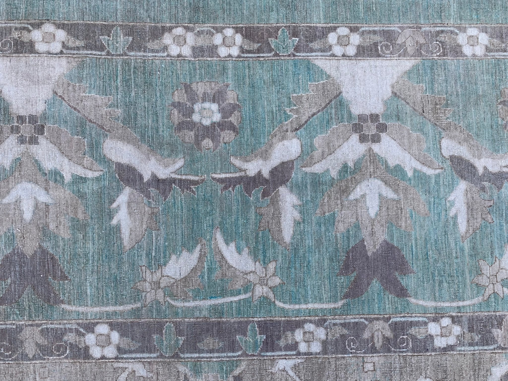 Handmade Afghan Chobi Rug | Bamyan Collection | 551 x 362 cm | 18'1" x 11'9" - Najaf Rugs & Textile