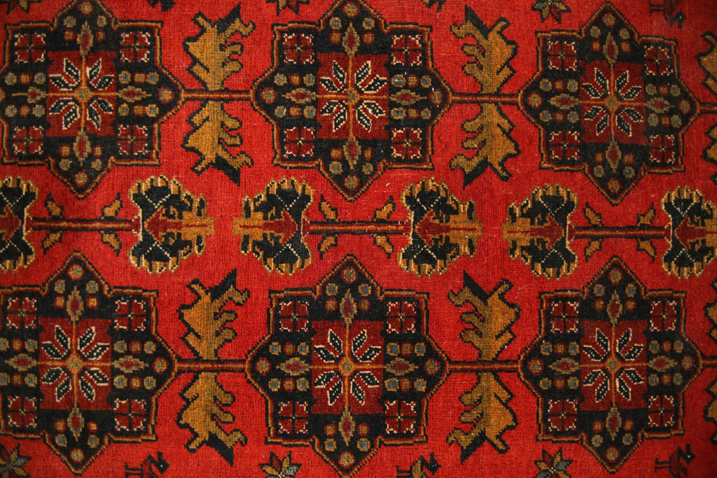 Handmade Afghan Hallway Runner | 285 x 83 cm | 9’4” x 2'9" - Najaf Rugs & Textile