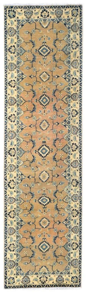 Handmade Afghan Kazakh Hallway Runner | 285 x 79 cm - Najaf Rugs & Textile