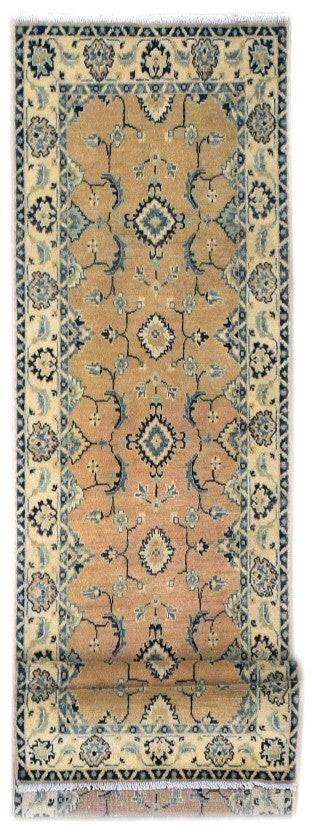 Handmade Afghan Kazakh Hallway Runner | 285 x 79 cm - Najaf Rugs & Textile