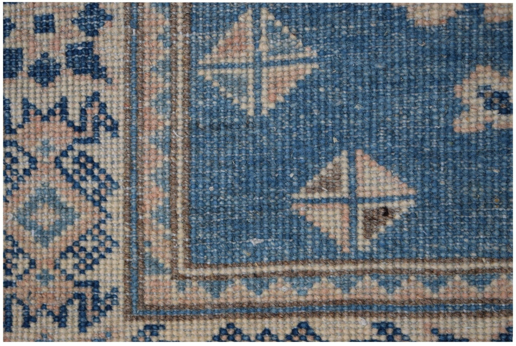 Handmade Afghan Kazakh Hallway Runner | 288 x 80 cm - Najaf Rugs & Textile