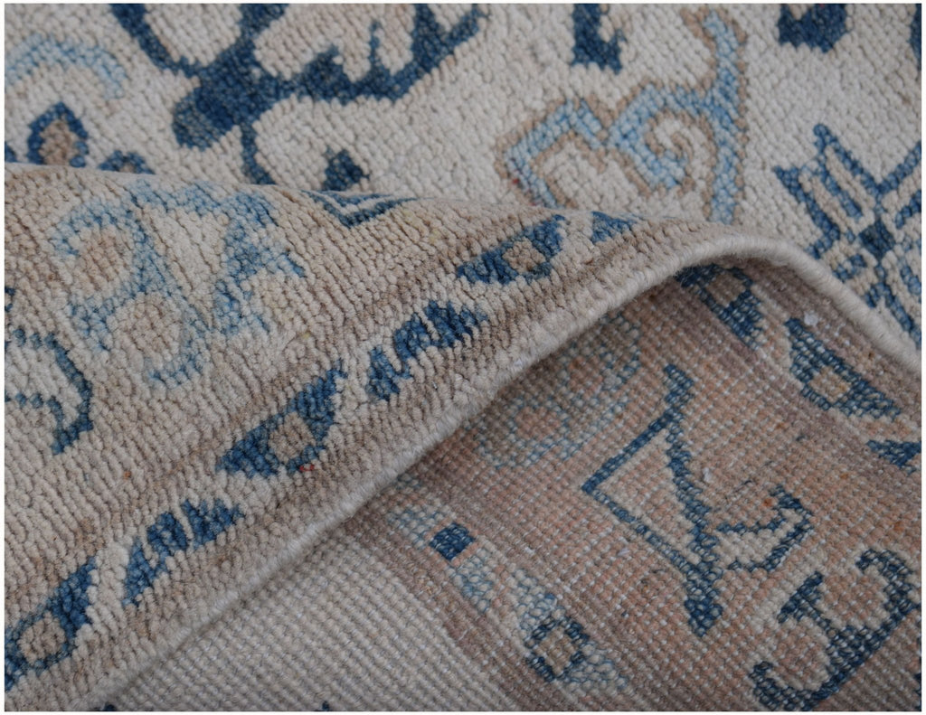 Handmade Afghan Kazakh Hallway Runner | 292 x 77 cm | 9'7" x 2'7" - Najaf Rugs & Textile