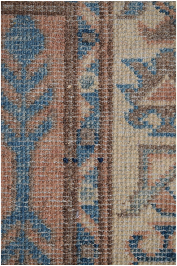Handmade Afghan Kazakh Hallway Runner | 408 x 83 cm - Najaf Rugs & Textile