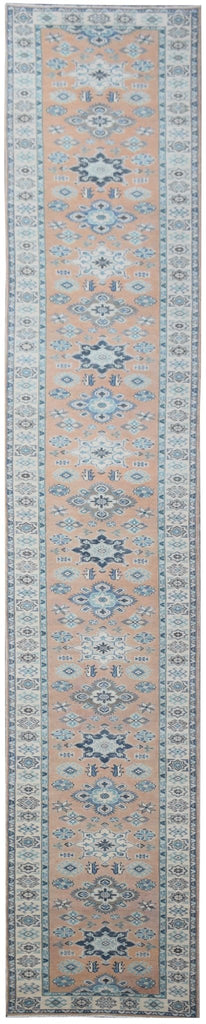 Handmade Afghan Kazakh Hallway Runner | 728 x 80 cm - Najaf Rugs & Textile