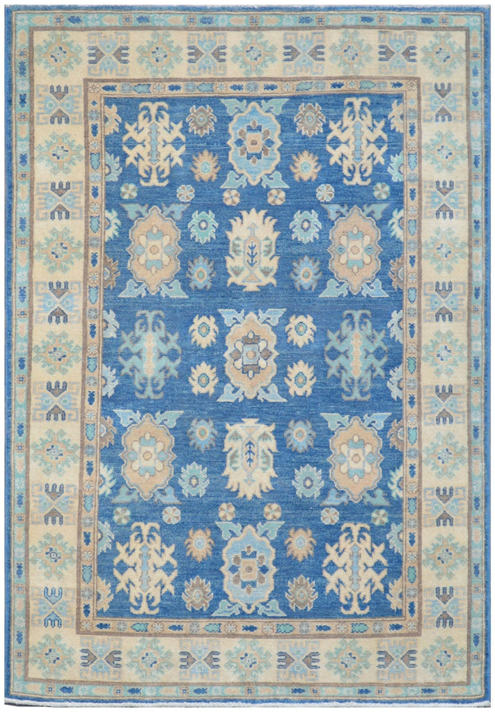 Handmade Afghan Kazakh Rug | 179 x 123 cm | 5'8" x 4' - Najaf Rugs & Textile