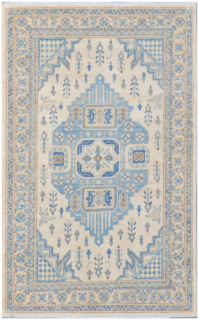 Handmade Afghan Kazakh Rug | 184 x 117 cm - Najaf Rugs & Textile